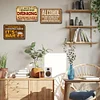 [US Local Warehouse]3PCS Beer Word - Vintage Metal Signs Set - 30*40cm