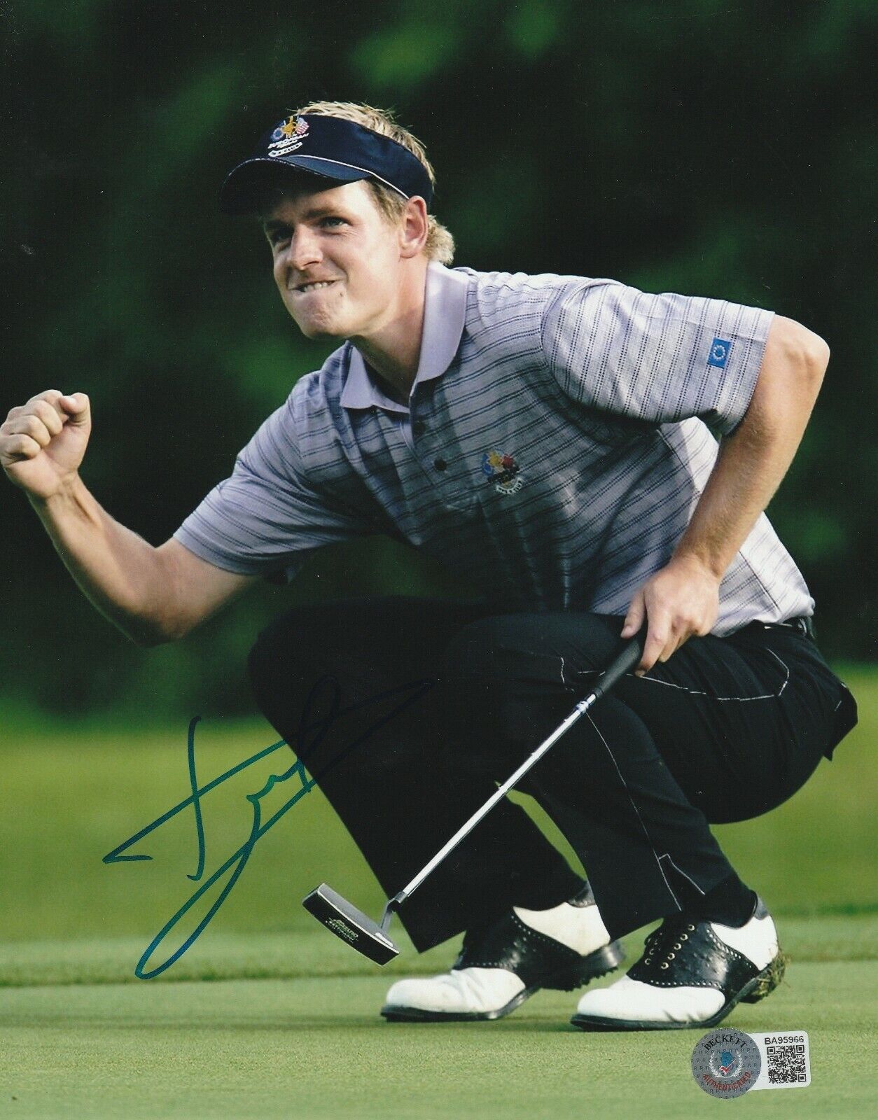 LUKE DONALD Signed PGA 8x10 Photo Poster painting with Beckett COA