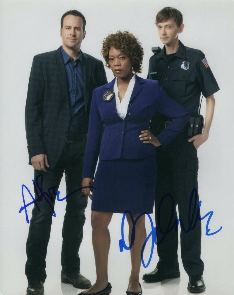 DJ QUALLS & ALFRE WOODARD SIGNED AUTOGRAPH 8X10 Photo Poster painting - MEMPHIS BEAT, RARE!