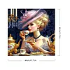 uk.everydayedeals Paint By Number - Oil Painting - Noble Afternoon Tea(40*40cm)
