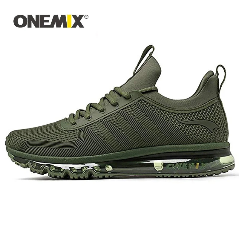 ONEmix Classic Running Shoes For Men High Top Comfortable Waterproof Air Cushion Waking Sneakers Outdoor Jogging Winter Shoes