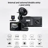 3 Channel Car DVR G-Sensor HD 1080P Car Camcorder Loops Recording (with WiFi)