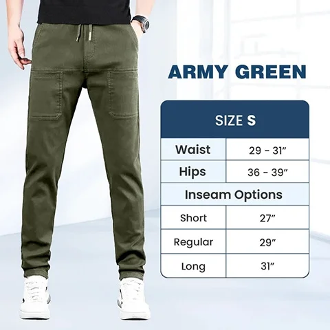 🎁High Stretch Multi-pocket Durable Cargo Pants⏰Promotion 49% OFF Limited Time🛒
