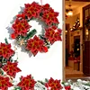 8Pcs 3D Red Artificial Flowers DIY Desktop Diamond Art Kit