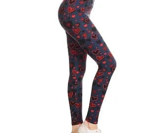 pornhint Pornhint Heart legging,Love Leggings