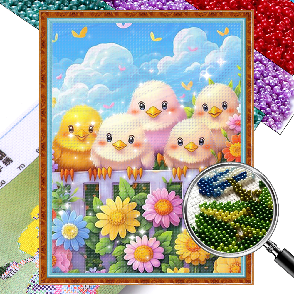 Warm And Cheerful Full 11CT Pre-stamped Canvas(50*65cm) 38 Colors Beaded Cross Stitch