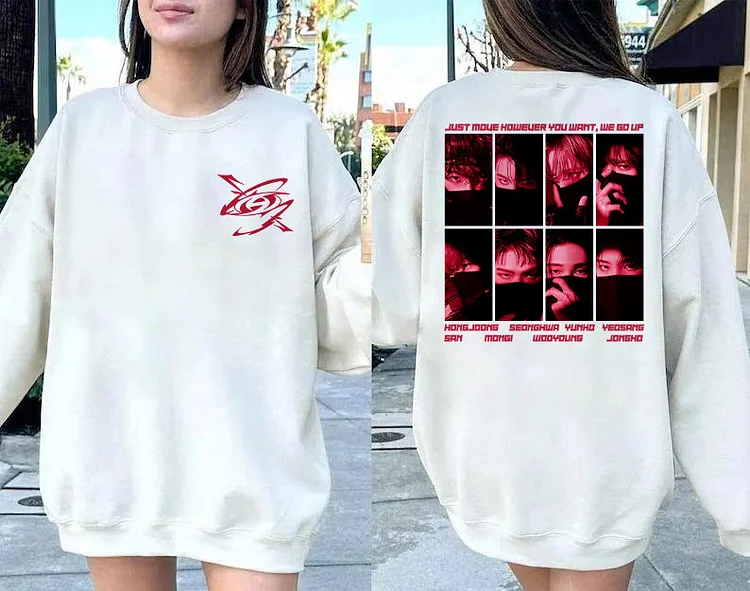 ATEEZ The World Ep Fin:Will Crazy Form Sweatshirt officialateezshop