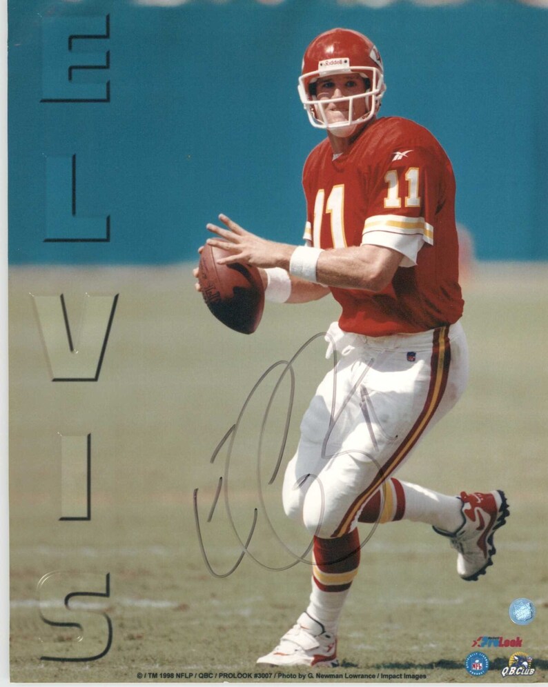 Elvis Grbac Signed Autographed 8x10 Photo Poster painting Kansas City Chiefs - COA Matching Holograms