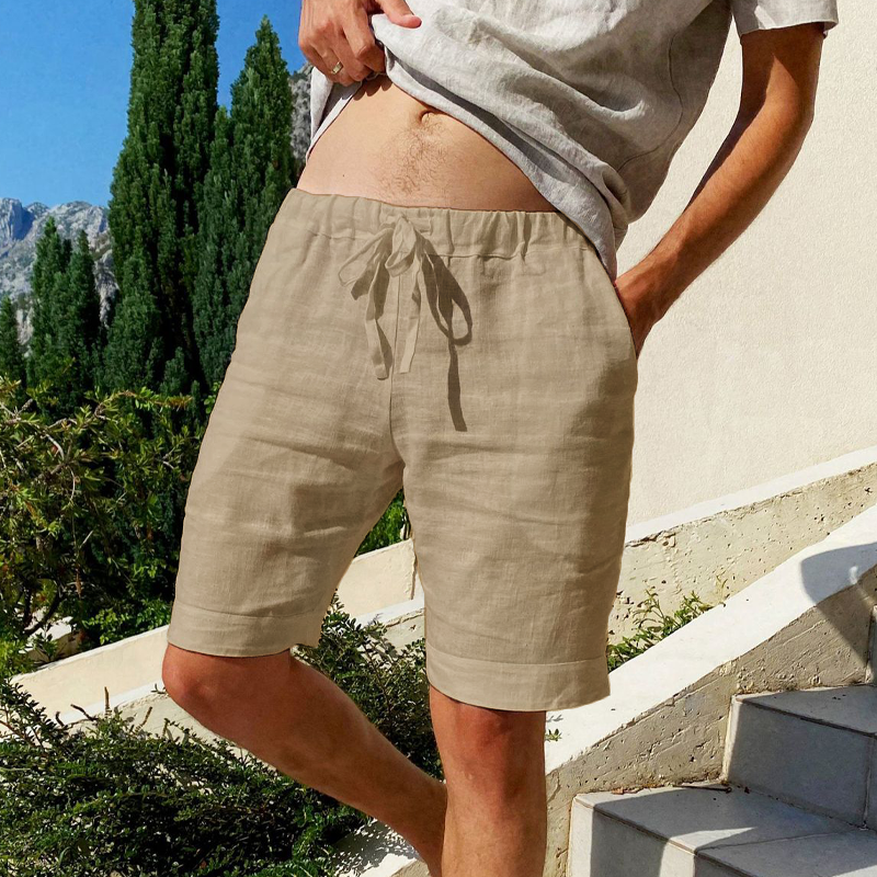 Linen Shorts-inspireuse