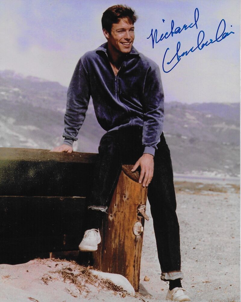 Richard Chamberlain #2  In Person autographed 8X10 Photo Poster painting At The Hollywoodshow