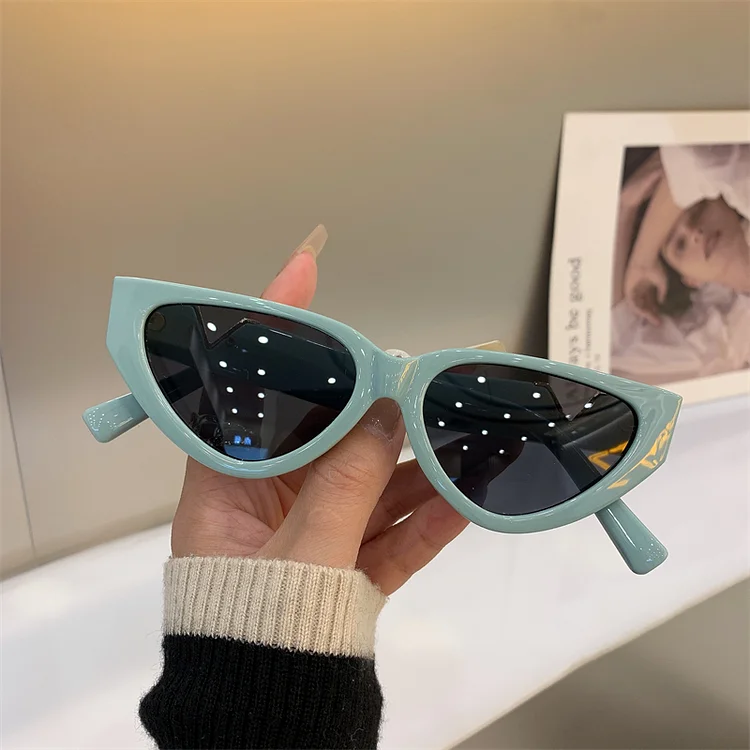 Women's Casual Cat's Eye Large Rim Sunglasses