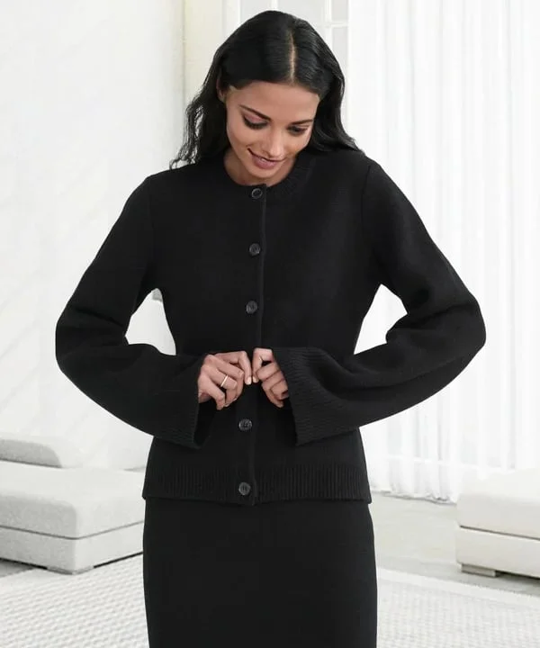 Elegant Cashmere Cardigan with Buttons (Buy 2 Free Shipping)
