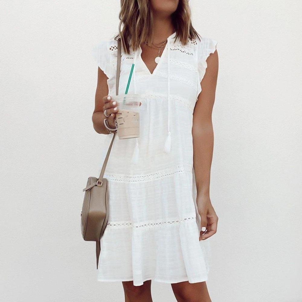 On a Day Like Today White Dress