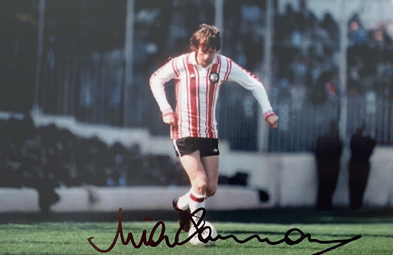 Mick Channon Genuine Hand Signed Southampton 6X4 Photo Poster painting 4