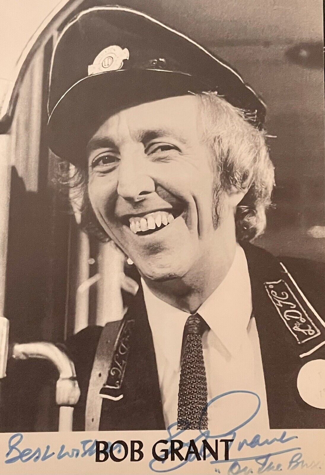 On The Buses - Bob Grant Signed Photo Poster paintinggraph