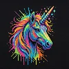 (Multi-Style)Colorful Neon Animals Collection-14CT Stamped/Counted Cross Stitch 30*30cm tapestrymarket