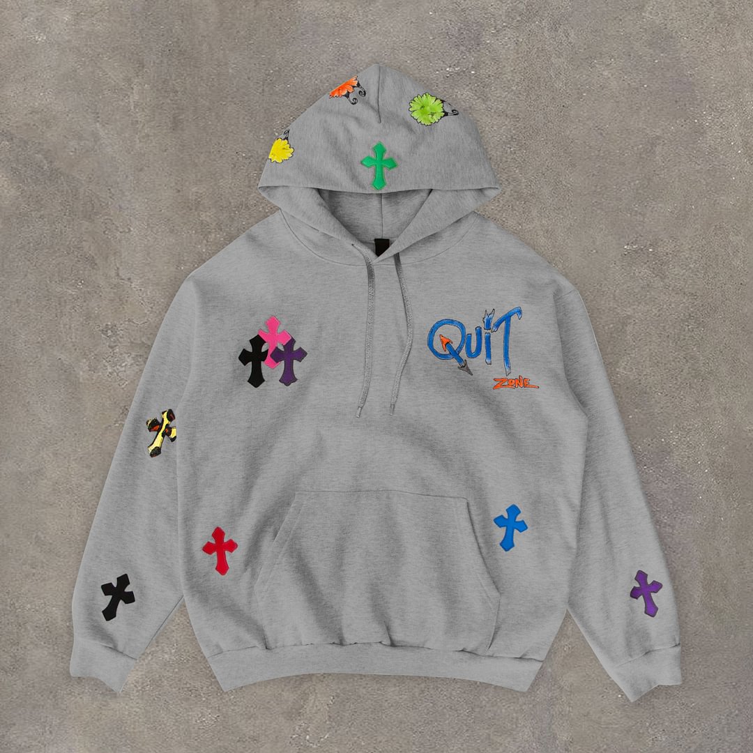 Casual Trendy Fashion Print Long Sleeve Hoodie