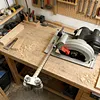 Adjustable Cutting Guide Rail 20inch Universal Cutting Circular Saw Guide Rail Four Axis Circular Saw Rip Fence Kit for Straight Edge