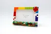 Rainbow DIY Building Block Photo Frame Kit,Creative Handmade Assembled Photo Frame Handmade Craft Gift Home Tabletop Display Decor