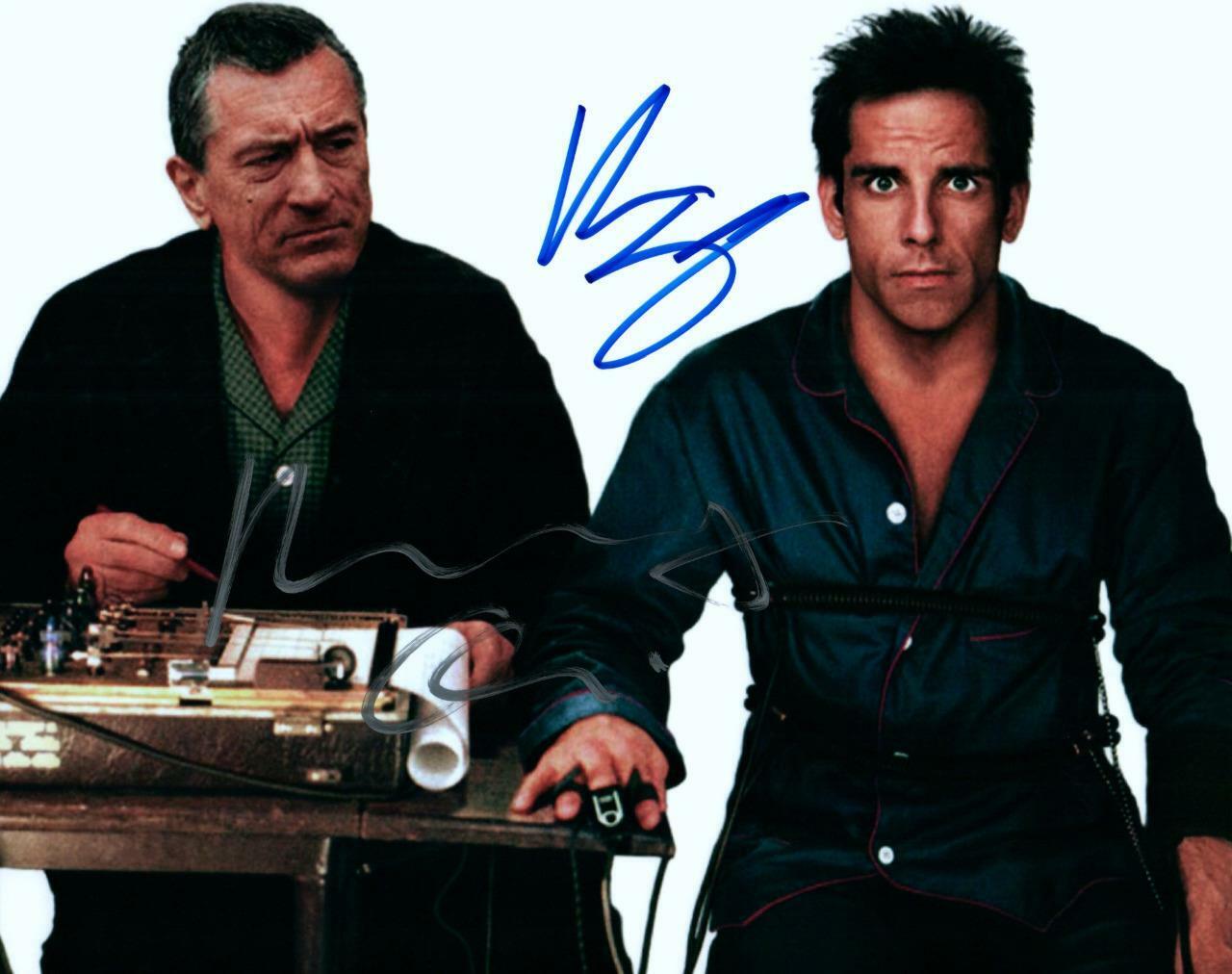 Ben Stiller Robert DeNiro signed 8x10 Photo Poster painting Picture autographed Pic includes COA