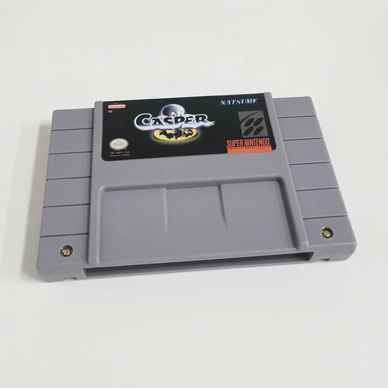 Casper SNES For Super Nintendo Entertainment System - 16 Bit US Version Game Cartridge