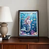 Diamond Painting-DIY Special Shaped Drill Pearl Painting Mermaid(30x40cm)