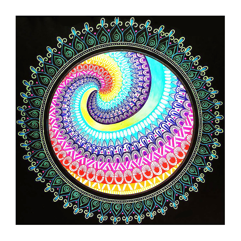 

Mandala - Crystal Special Shaped Diamond Painting - 30*30CM, 501 Original