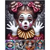Clown Kind - runder Bohrer Diamond Painting - 30*30cm