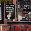 I'm not drunk I'm speaking cursive - Metal Tin Signs(8*12Inch/12*16Inch) - Bar