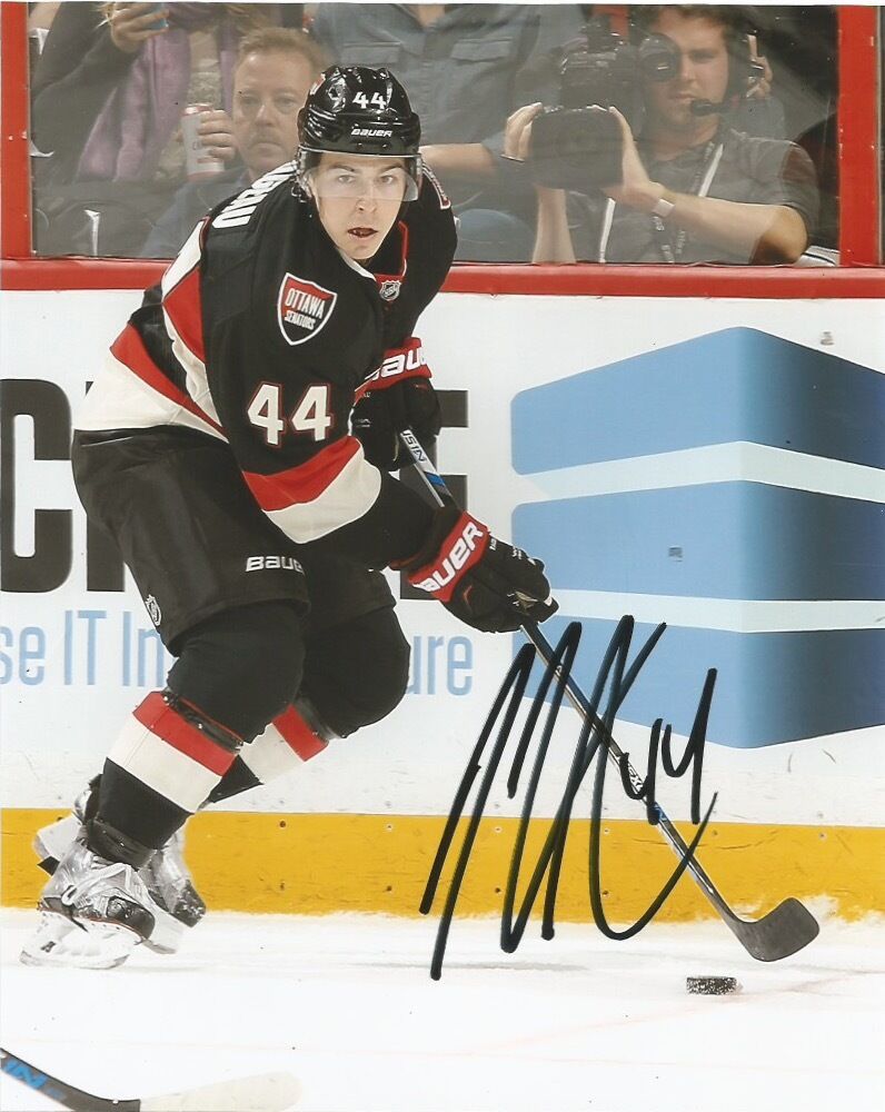 Ottawa Senators Jean-Gabriel Pageau Signed Autographed 8x10 Photo Poster painting COA