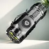 Bright LED Flashlight USB Rechargeable Portable Outdoor FlashLight 18350 Battery