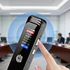Digital Voice Recorder Type-C Rechargeable Small Tape Recorder Device with 7-Level Adjustable Voices Control for Lectures Meetings Interviews
