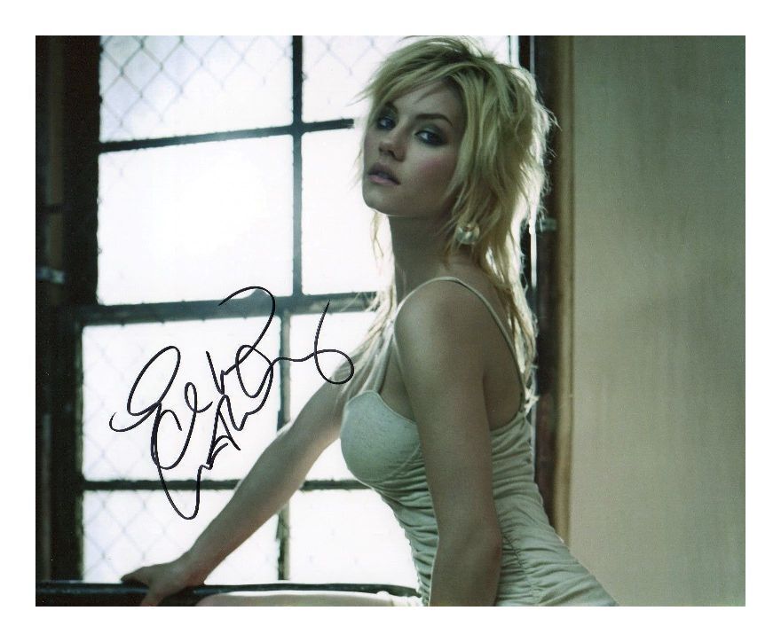 ELISHA CUTHBERT AUTOGRAPHED SIGNED A4 PP POSTER Photo Poster painting PRINT 7