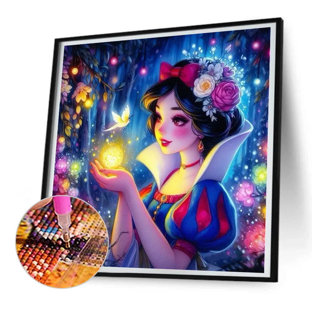 Diamond Painting - Full Round Drill - Princess Rapunzel(Canvas|30*30cm)