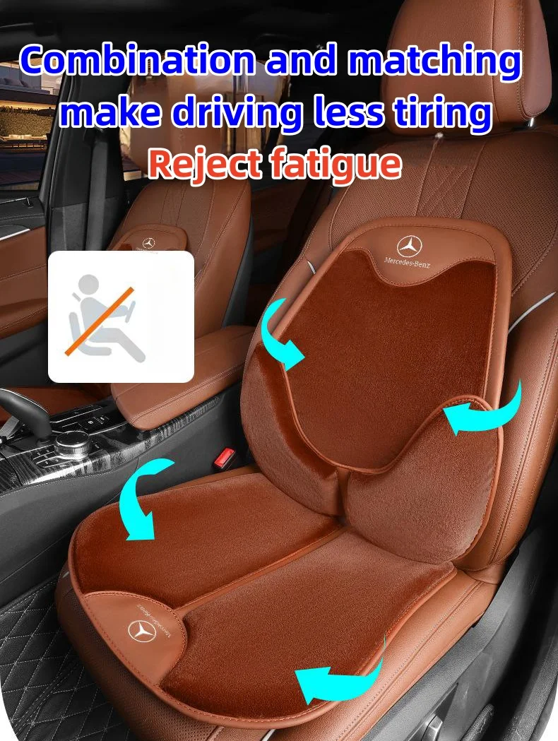 New car seat cushion with velvet for winter and suitable for all seasons