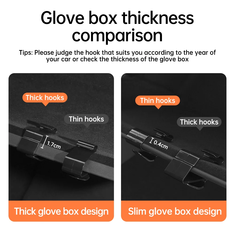 YONZEE Tesla Co-pilot Glove Box Hook For Tesla Model 3/Y