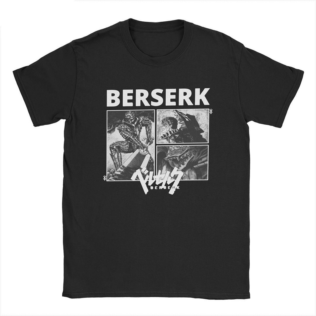 BERSERK ARMORS BLACK TEE