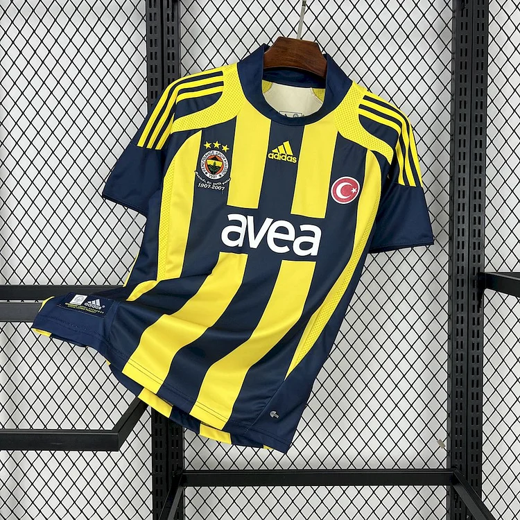 2007/08 Fenerbahçe Home Retro Jersey