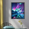 Aurora Scenery-11CT Stamped Cross Stitch 40*50cm/15.75*19.69in