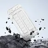 Crystal Clear Housing Case Antiscratch Hard Clear Frame Protector Case with 14 Card Slots for Nintendo for Switch 2 Console Accessory