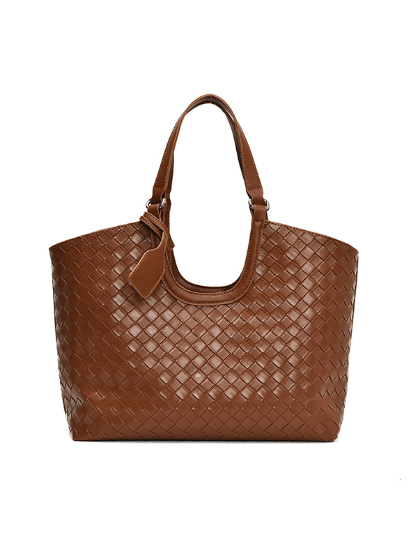 Split-Joint Shoulder Bags BROWN-One_size