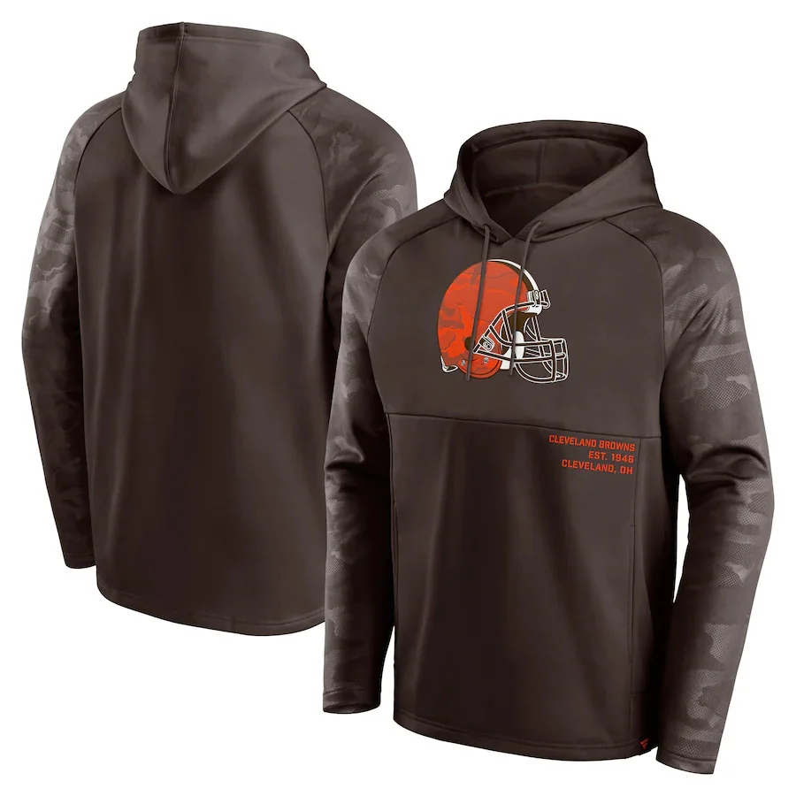 Men's hooded sweatshirt American football uniform