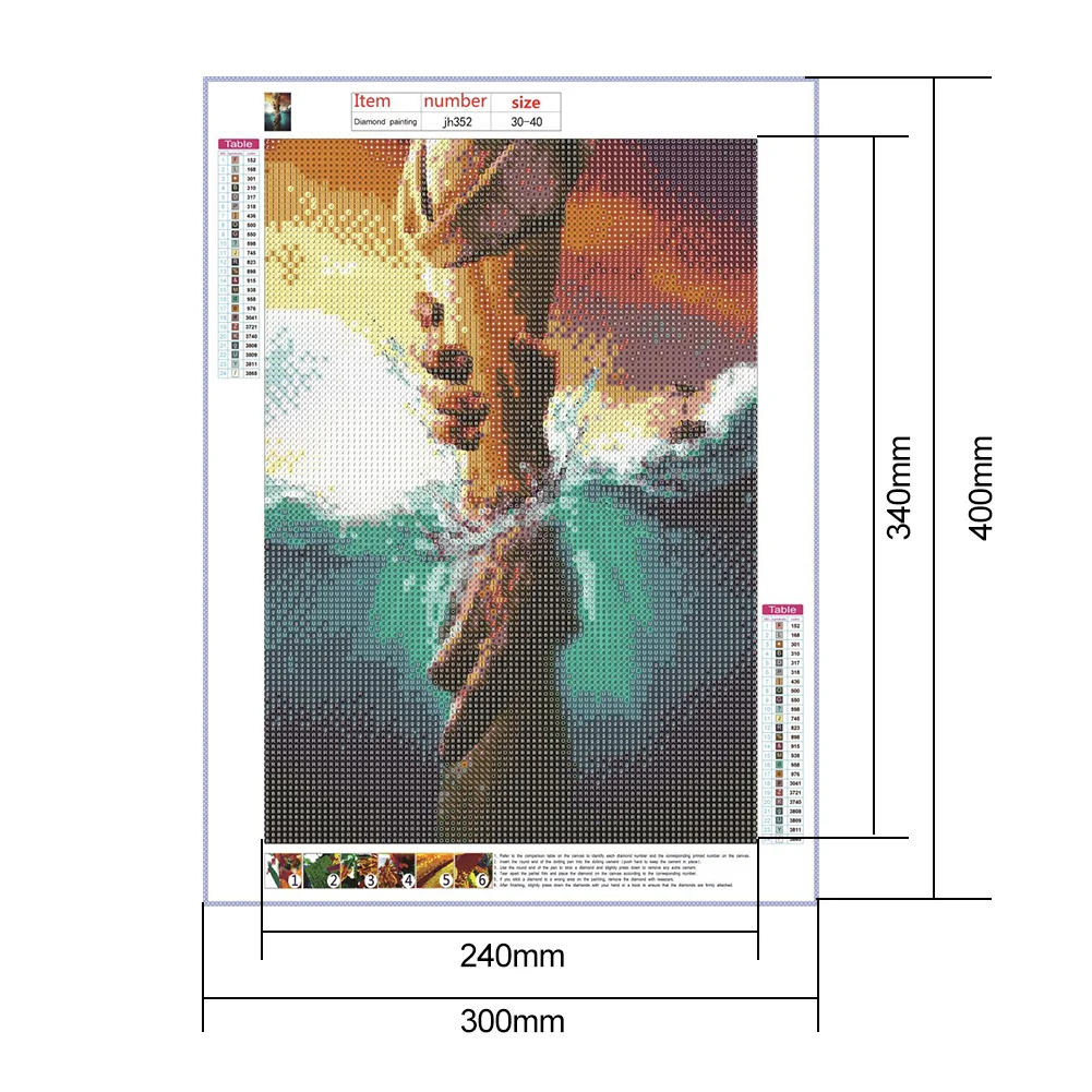 Diamond Painting - Full Round Drill - Helping Hand(30*40cm)