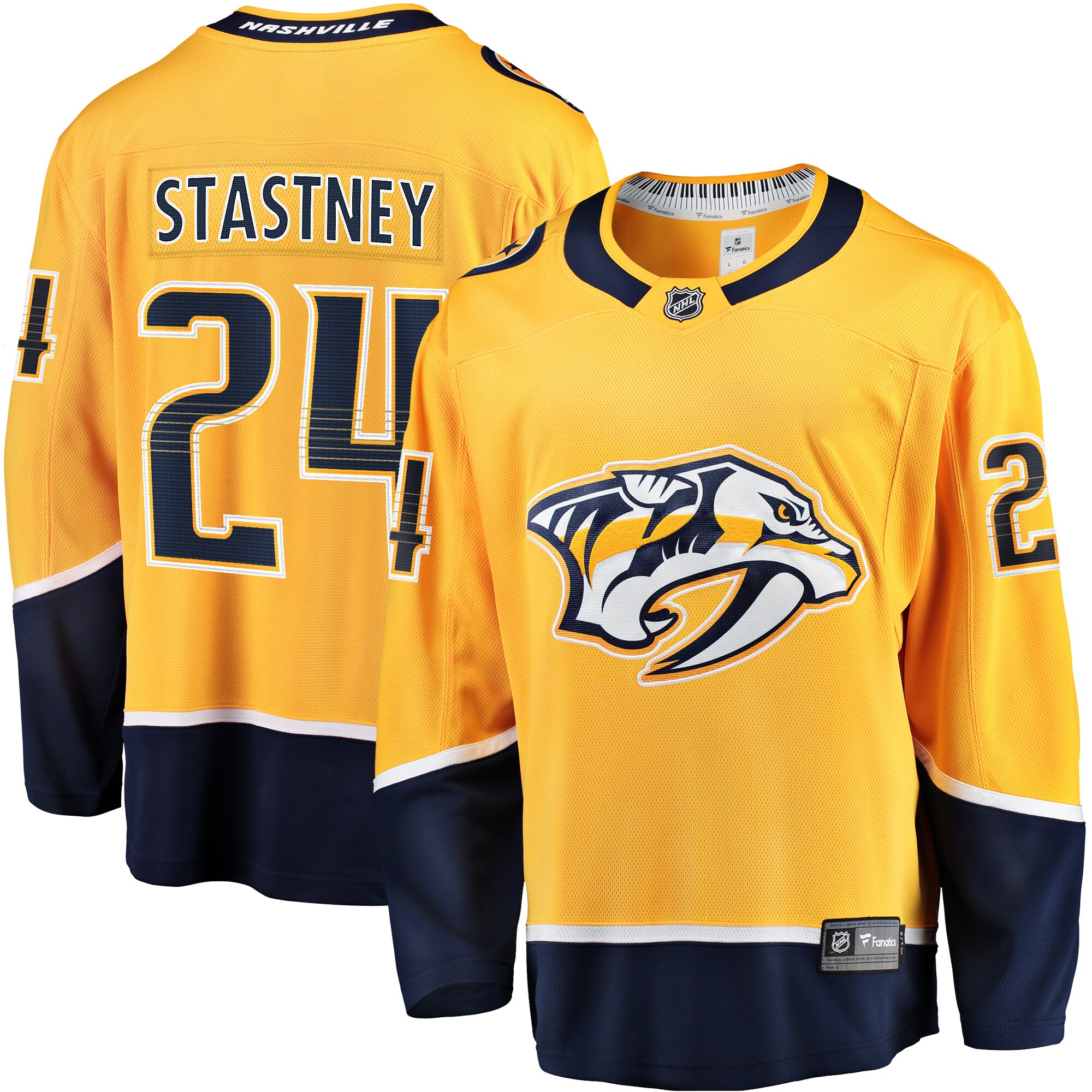 Spencer Stastney Nashville Predators Fanatics  Premier Breakaway   Jersey – Gold mysite