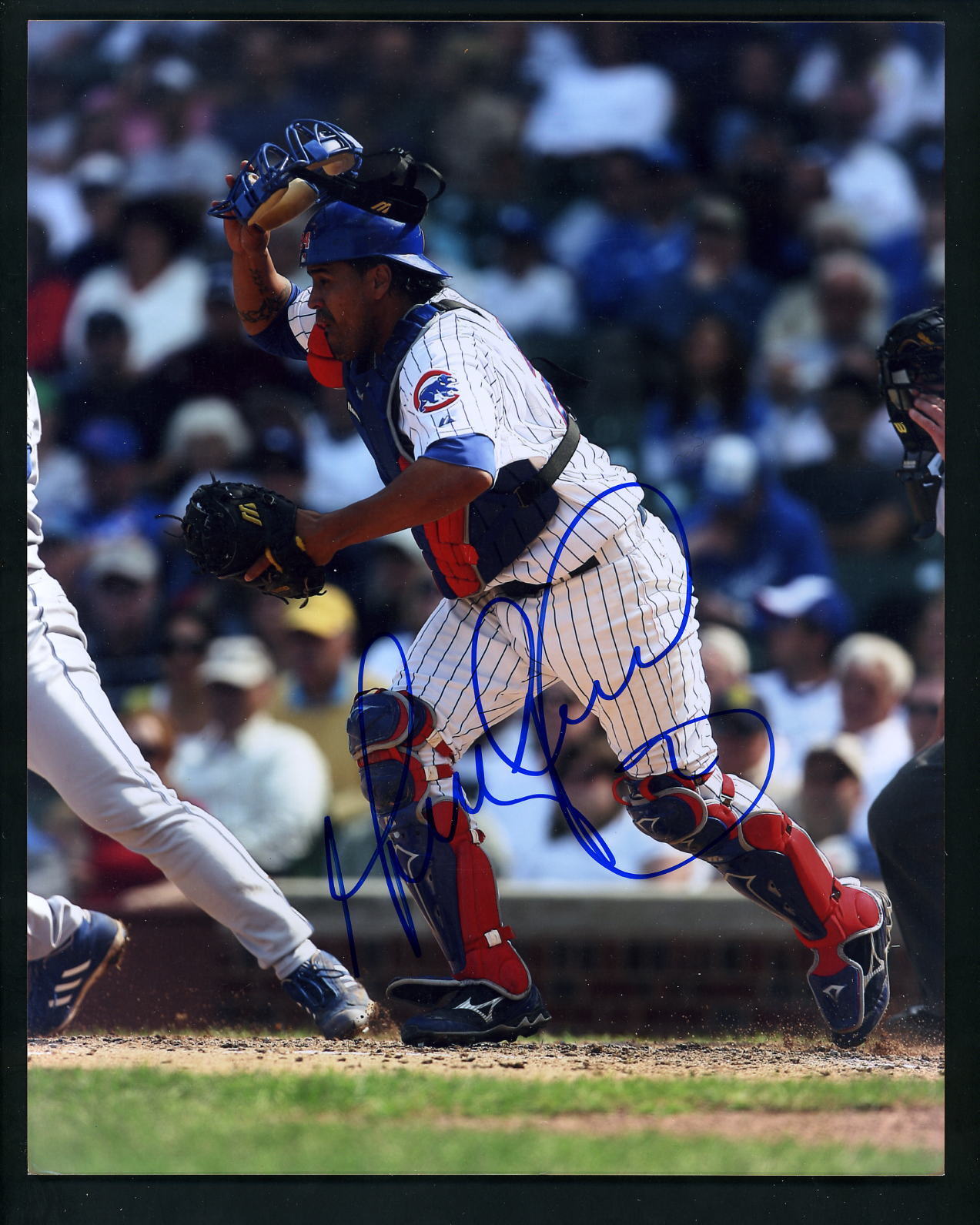 Henry Blanco Signed Autographed 8 x 10 Photo Poster painting Chicago Cubs