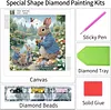 Diamond Painting-DIY Crystal Rhinestone Rabbit families