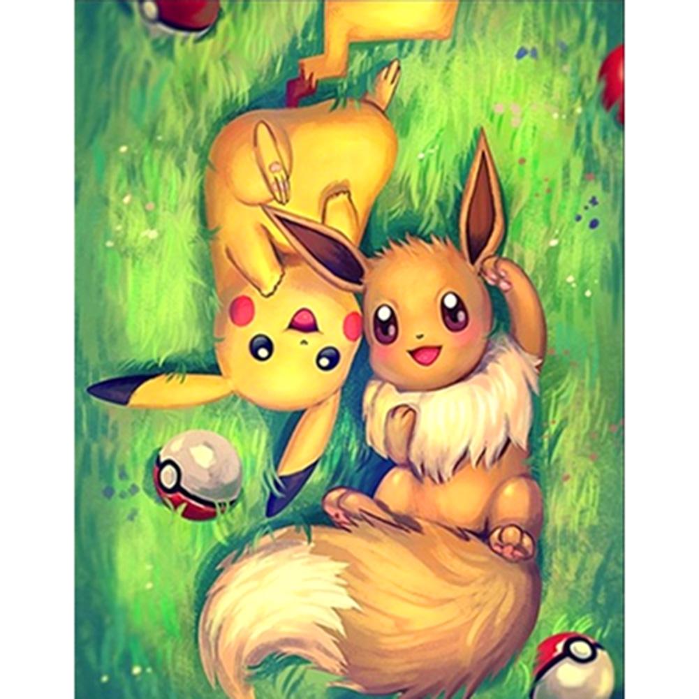 

30*40CM - Cartoon - Round Drill Diamond Painting, 501 Original