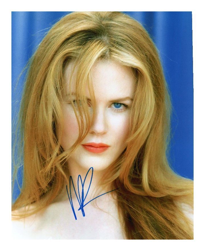 NICOLE KIDMAN AUTOGRAPHED SIGNED A4 PP POSTER Photo Poster painting PRINT 4