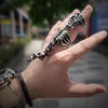 Scorpion Ring, Fidget Ring, Movable Personality Punk Hip-Hop Men's Ring, Gothic Knuckle Ring, Anxiety Ring