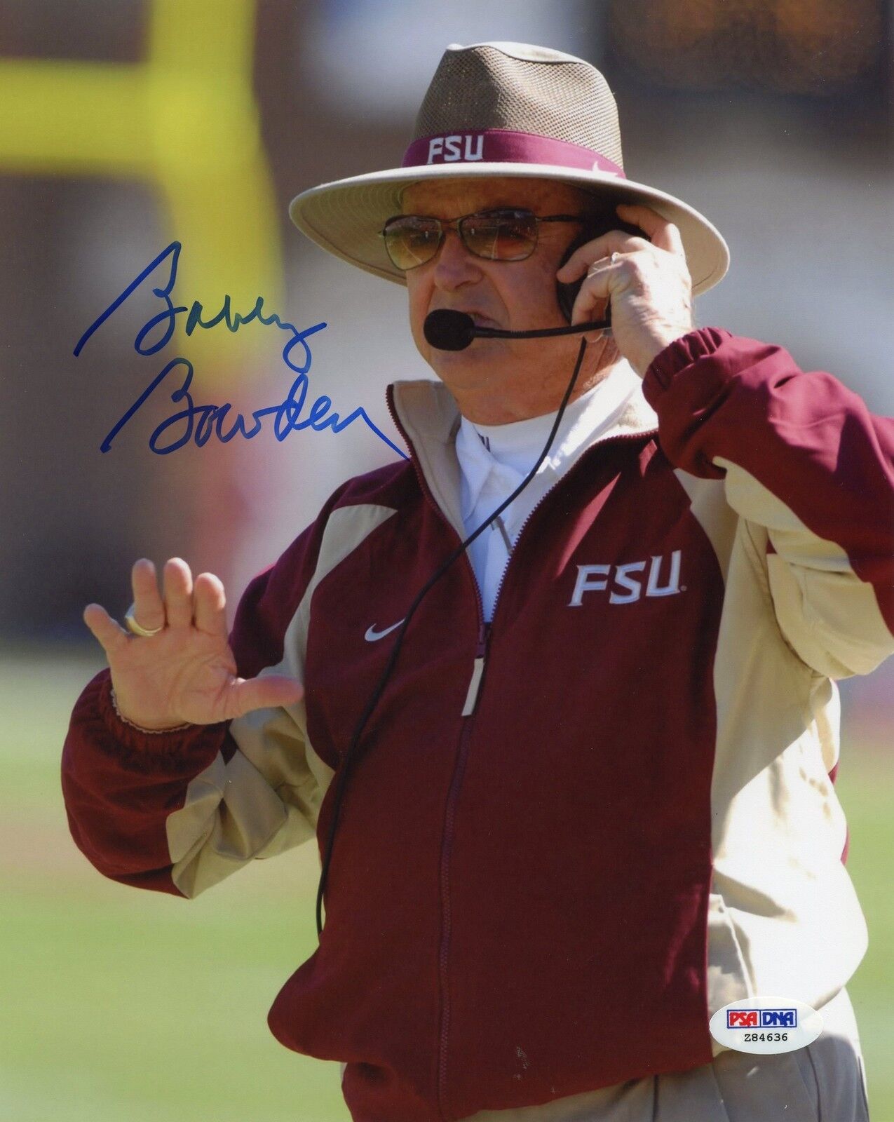 Bobby Bowden 8x10 Photo Poster painting Signed Autographed Auto PSA DNA COA FSU